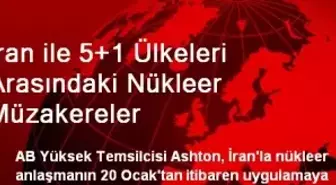 İran ile 5+1 Ülkeleri Arasındaki Nükleer Müzakereler