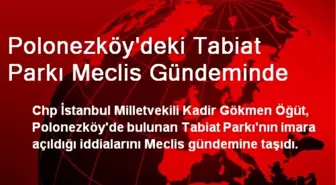 Polonezköy'deki Tabiat Parkı Meclis Gündeminde