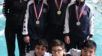 Gaziantep Kolej Vakfı Yüzmede Üç Takımıyla Şampiyon
