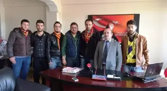 Hisarcık'ta Ezeli Rakip Taraftar Temsilciliklerinden Eğitime Destek