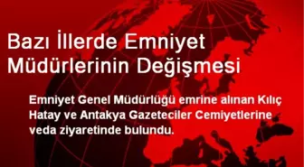 Bazı İllerde Emniyet Müdürlerinin Değişmesi