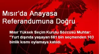 Mısır'da Anayasa Referandumuna Doğru