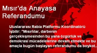 Mısır'da Anayasa Referandumu