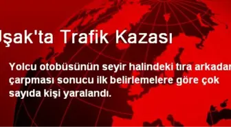 Uşak'ta Trafik Kazası