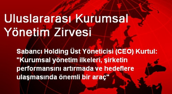 Uluslararası Kurumsal Yönetim Zirvesi