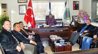 Sgk İl Müdürü Poyraz'dan Söke Ziraat Odasına Ziyaret