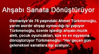 Ahşabı Sanata Dönüştürüyor