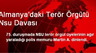 Almanya'daki Terör Örgütü Nsu Davası