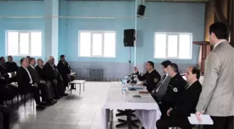 Hisarcık'ta Muhtarlarla Yerel Seçim Toplantısı