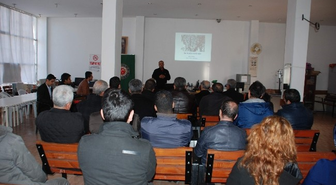 Kahta'da Bademcilikle İlgili Seminer Verildi