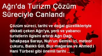 Ağrı'da Turizm Çözüm Süreciyle Canlandı