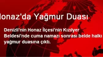 Honaz'da Yağmur Duası