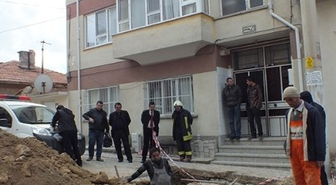 Tavşanlı'da Doğalgaz Kaçağı Paniği