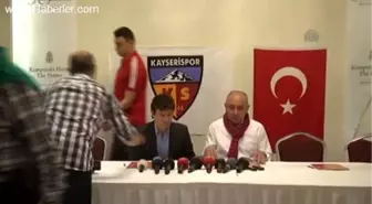 Kayserispor teknik direktörüne kavuştu -