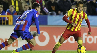 Levante-Barcleona: 1-1 / Barca'ya Levante Darbesi