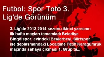 Spor Toto 3. Ligde Görünüm