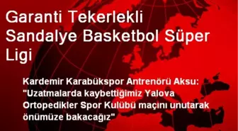 Garanti Tekerlekli Sandalye Basketbol Süper Ligi