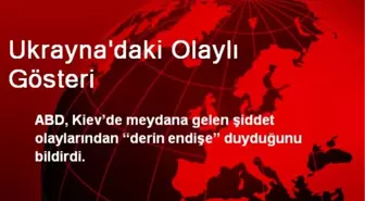 Beyaz Saray Kiev Olaylarından Endişeli