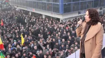 Tahliye Olan BDP Milletvekilleri Ağrı'da Miting Yaptı