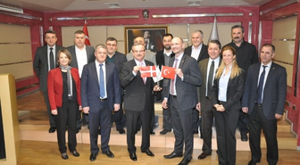 Danimarka Başkonsolosu Düzce Ts'yu Ziyaret Etti