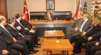 Gso Yönetiminden Emniyet Müdürü Ali Gezer'e Ziyaret