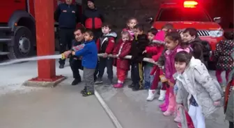 Milaslı Minikler İtfaiyeci Oldu