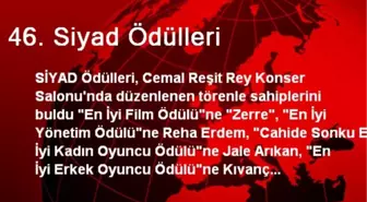 46. Siyad Ödülleri