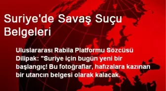 Suriye'de Savaş Suçu Belgeleri