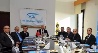 SGK Ege Bölge Müdürleri Aydın'da Toplandı