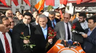 Binali Yıldırım, Foça'da