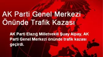 AK Parti Genel Merkezi Önünde Trafik Kazası