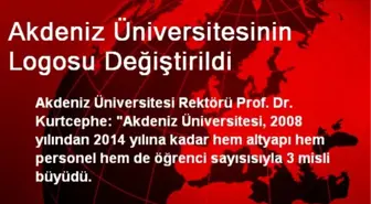 Akdeniz Üniversitesinin Logosu Değiştirildi