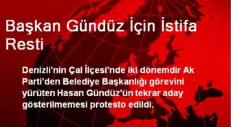 Başkan Gündüz İçin İstifa Resti