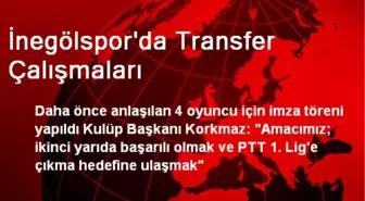 İnegölspor'da Transfer Çalışmaları