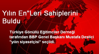 'Yılın En'leri Sahiplerini Buldu