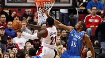 Thunder, Trail Blazers'ı Durant'in 46 Sayısıyla Geçti