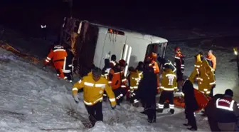 Kayseri'de Yolcu Otobüsü Şarampole Devrildi: 21 Ölü