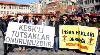 Kesk, Basın Açıklaması Yaptı