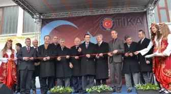 Makedonya'da Mirko Milevski Lisesi'nin Ek Binası Hizmete Açıldı