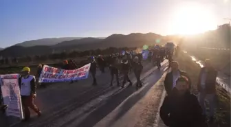 Muğlalı Enerji ve Maden İşçileri Ankara'ya Doğru Yola Çıktı