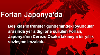 Forlan Japonya'da