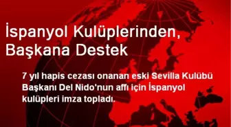 İspanyol Kulüplerinden, Başkana Destek