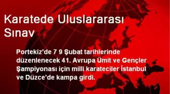 Karatede Uluslararası Sınav