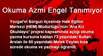 Okuma Azmi Engel Tanımıyor