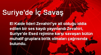 Suriye'de İç Savaş
