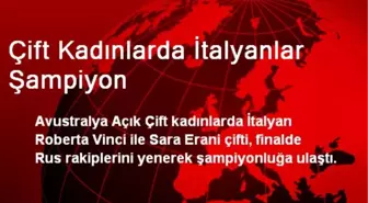 Çift Kadınlarda İtalyanlar Şampiyon