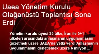 Uaea Yönetim Kurulu Olağanüstü Toplantısı Sona Erdi