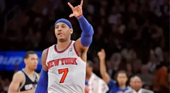 Carmelo Anthony'den 62 Sayı