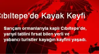 Cıbıltepe'de Kayak Keyfi