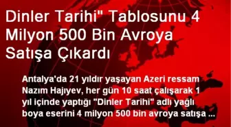 Dinler Tarihi Tablosunu 4 Milyon Avroya Satışa Çıkardı